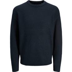 Jack & Jones Plain Knitted Pullover - Blue/Sky Captain