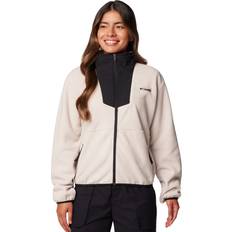 Beige - Mujer Chaquetas Columbia Chaqueta Polar Funcional Sequoia Grove - Kitt/Bleck