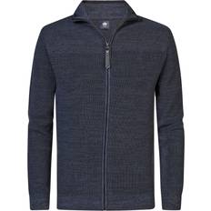 Man Cardigans sale Petrol Industries Cardigan Maywood - Navy Blue/Dark Blue