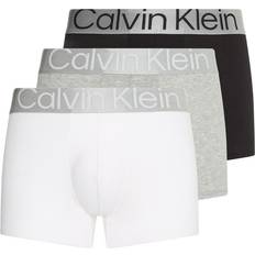 Calvin Klein Sustain Steel Cotton Boxers - Black/White/Grey Heather
