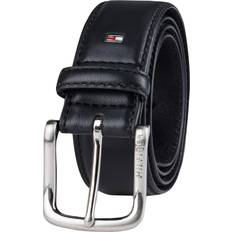 Tommy Hilfiger Belts Tommy Hilfiger mens Casual Belt, Black Logo