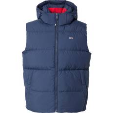 6XL Vesten Tommy Jeans Bodywarmer Essential - Navy/Donkerblauw/Rood/Wit