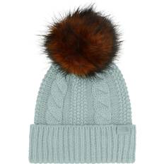 Multicolored Beanies The North Face Women's Oh Mega Fur Pom Beanie, Green