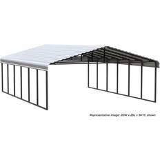 Arrow Carports Arrow Carport 20x60x09 Eggshell BKP (Building Area )