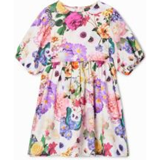 Desigual Girls Girls's A-line floral dress Multi (9-10)