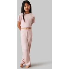 Pyjamasar Barnkläder på rea Calvin Klein Pyjama Set Modern Cotton Pink 10-12