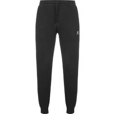 Converse Go To Embroidered Star Chevron Standard Fit Fleece Sweatpant - Black