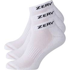 ZERV Performance Socks Short 3-pack White