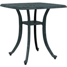 Havemøbler vidaXL Havebord 53x53x53 cm Støbt Aluminium Grøn