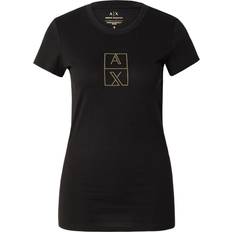 Armani Exchange T-Shirts Armani Exchange T-Shirt gold schwarz