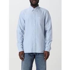 Fred Perry Men Shirts Fred Perry Formal Shirts, male, Blue, Classic Oxford Shirt Light Smoke-S