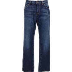 Multikleur Spijkerbroeken Dolce & Gabbana Classic Jeans With Dg Embroidery Blue