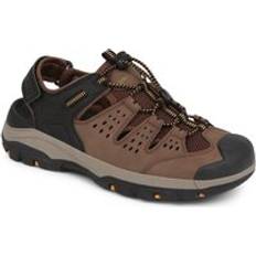 Skechers Hombre Sandalias Skechers Menard Hombre Sandlalias - Brown/Black