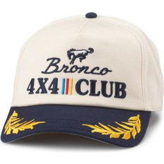 Natural Accessories American Needle Men's Natural Bronco Club Captain Adjustable Hat Natural, Navy Natural/Navy (Adjustable)