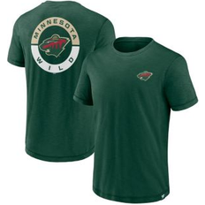 Fanatics Sports Fan Apparel Fanatics Men's Green Minnesota Wild High Stick T-shirt Green