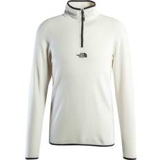 The North Face Jumpers The North Face Herren Fleece Glacier 1/4 Embr Gardenia White,XS,Beige