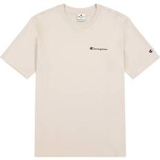 Champion Herr T-shirts Champion Small Logo T-Shirt - Stone