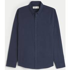 Adult - Blue Shirts Hollister Stretch Oxford Shirt