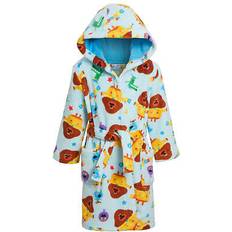 Polyester Dressing Gowns Hey Duggee dressing gown kids hooded bathrobe boys girls fleece character robe