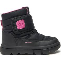 Geox Støvler Geox Vinterstøvler Willaboom - Sort/Fuchsia
