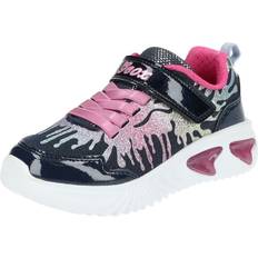 Mehrfarbig Lauflernschuhe Geox Sneaker Dunkelblau Flacher Absatz für Damen