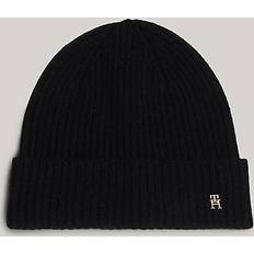 Cachemire Bonnets Tommy Hilfiger Cashmere Chic Strickmütze black