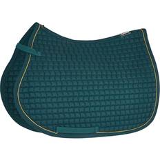 Eskadron Ridsport Eskadron Cotton Gold All purpose Saddle Pad, Forest Dark Green