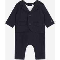 Bleu Combi-pantalons BOSS Romper Kids - Navy