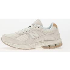 New Balance Men's 2002R in White/Grey/Beige Leather