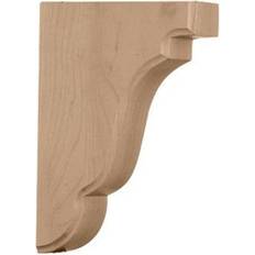 Columns, Dentils & Corbels Ekena Millwork BKTW02X05X08BECH 7.5 H x 1.75 W x 5 D Bracket Cherry