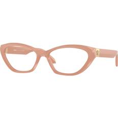 Briller & Læsebriller Versace 3356 5468 Beige Women Cat Eye