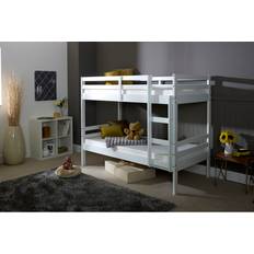 Deserie Solid Wood Standard (Small Single 2'6) White