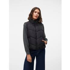 Vero Moda Västar Vero Moda Vmligaeva Ytterväst Black