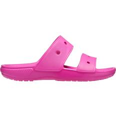 Crocs Rosa Schuhe Crocs Crocs Unisex Classic Sandals in Pink, 7, Croslite\Resin Charlies