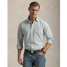 Polo Ralph Lauren Polo Ralph Lauren Slim Fit Striped Oxford Shirt Green/White