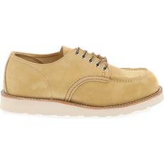 Beige - Homme Oxford Rote Flügelschuhe schnürten MOC Toe Oxford Beige male