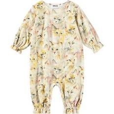 Molo 18-24M Jumpsuits Molo Florina Romper Aquarelle Cats