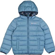Champion Jakker Børnetøj Champion Dynejakke hooded Coronet Blue 11-12 år (146-152) Vinterjakke
