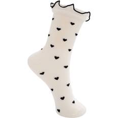 Black Colour Undertøj Black Colour Black Colour Bcnerissa Sock Off White hvid