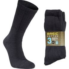 Seger 5-Pack Seger Basic Cotton Socks Svart