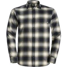 Jack Wolfskin Men Shirts Jack Wolfskin Wanderweg Hemd Herren grau