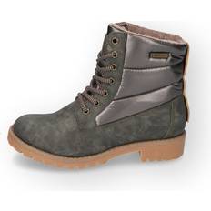 Grün Stiefel & Boots Dockers by Gerli Damen Stiefel (43FA314-637850) khaki (Größe: 38)