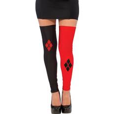 Unisex Arm- & Leggvarmere Harley Quinn Adult Leg Warmers Red/black