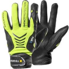 Tegera Ejendals 7775 Goatskin Kevlar Cat II Gloves - Black/Yellow