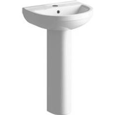 Signature Babylon Basin and Full Pedestal 500mm 1 Tap Hole