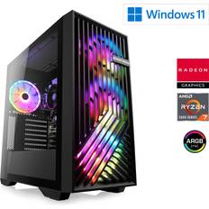 CSL Gaming PC AMD Ryzen 7 5700G 3800 MHz 32 GB DDR4-RAM M10910H