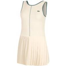 Lacoste White Dresses Lacoste Dress Women cream