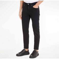 Leather Trousers & Shorts Calvin Klein Slim Tapered Jeans - Black