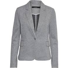 Dame - Multifarvet Blazere Vero Moda Vmjulia Ls Blazer - Grå