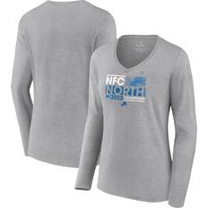 Fanatics Women's Detroit Lions 2023 NFC North Division Champions Conquer Long Sleeve T-Shirt